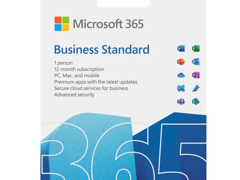 Microsoft 365 Business Standard - Email doanh nghiệp và ứng dụng Microsoft Office thân thiện