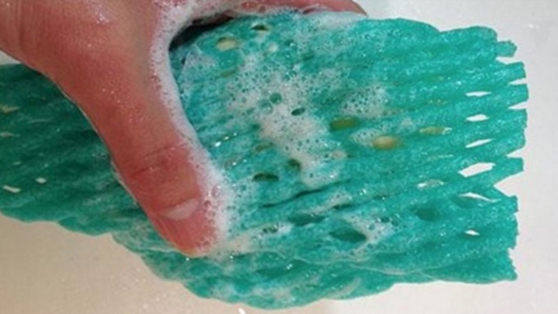 lưới bọc xốp cũng làm giẻ rửa chén lưới bọc xốp cũng làm giẻ rửa chén