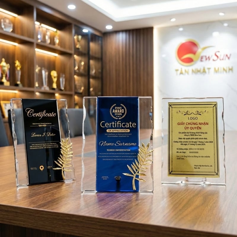 Dịch vụ chế tác bảng vinh danh lấy ngay