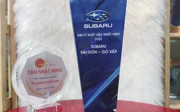 CÚP PHA LÊ VINH DANH ĐẠI LÝ - HÃNG XE SUBARU