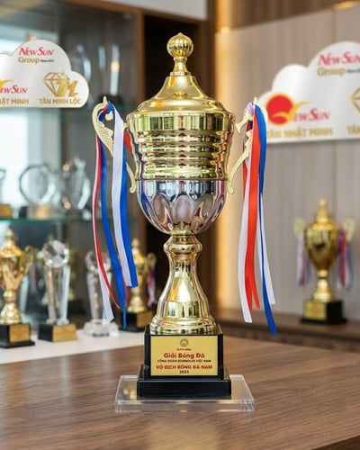 Cúp lưu niệm kim loại  đẹp 54