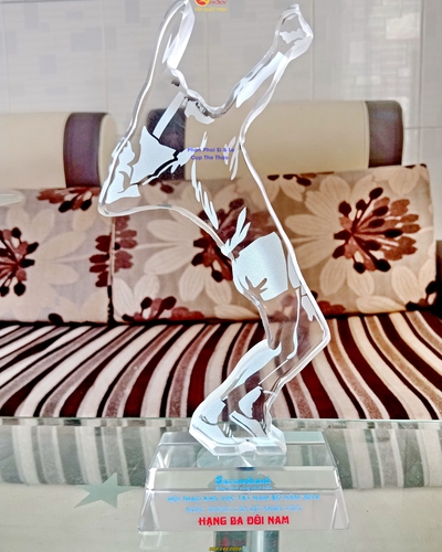 Cúp pha lê tennis Cúp thể thao 22