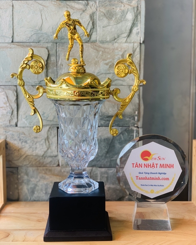 Cúp bóng đá thể thao ĐỘC QUYỀN 52cm