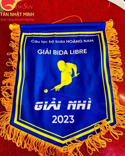 TOP Các Mẫu Cờ Lưu Niệm Bida - Đẹp Giá Rẻ