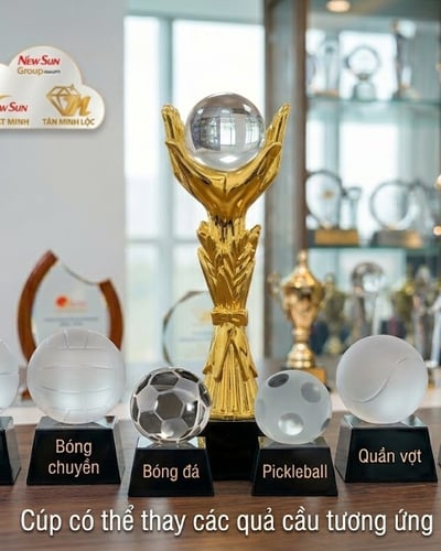Cúp lưu niệm vinh danh trao giải Đa dạng 4
