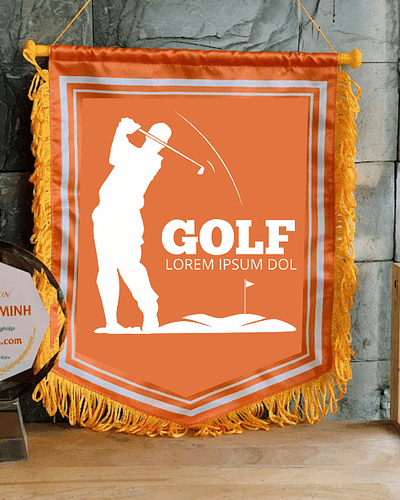 TOP Mẫu Cờ Golf Đẹp - Xưởng Sản Xuất Giá Rẻ
