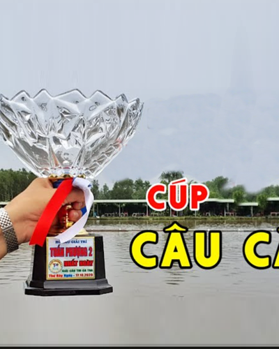 TOP 10 CÚP CÂU CÁ ƯA CHUỘNG -  Cty SX Cúp Rẻ Đẹp