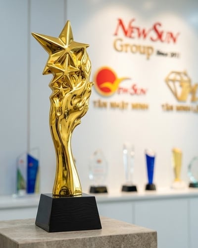 Cúp lưu niệm 18