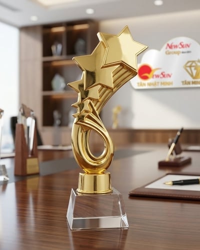 Cúp lưu niệm Thân nhựa mỏng 26