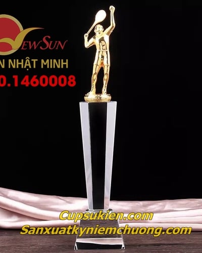 Cúp pha lê tennis, cầu lông 17