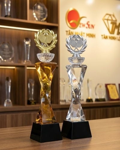 Cúp Pickleball pha lê Đẹp - (15)