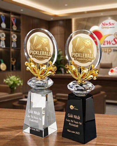 Cúp pha lê Pickleball Đẹp - (3)