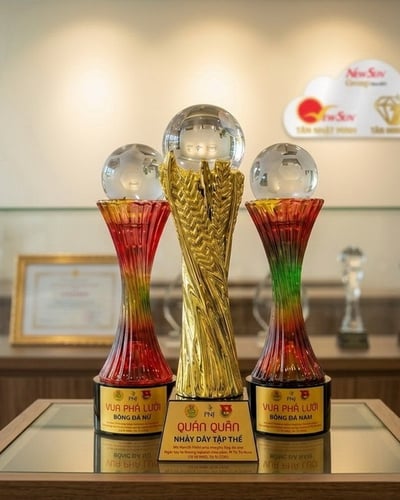 Cúp bóng đá thể thao ĐẸP 9