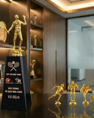 Cúp pha lê - Tennis - Cầu lông, Cúp thể thao 4