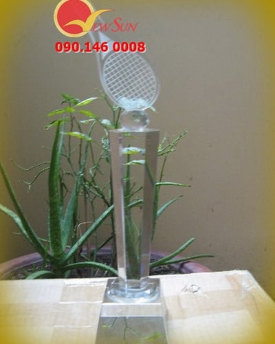 Cúp pha lê tennis Cúp thể thao 6