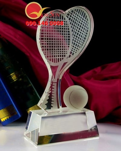 Cúp pha lê tennis Cúp thể thao 13