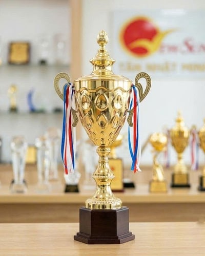 Cúp Thể Thao Cúp Kim Loại Đẹp - Mới Nhập VIP 10 - CAO +80 cm 