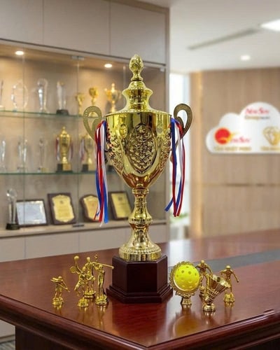 Cúp Thể Thao Cúp Kim Loại Đẹp - Mới Nhập VIP 9 - CAO +80 cm 