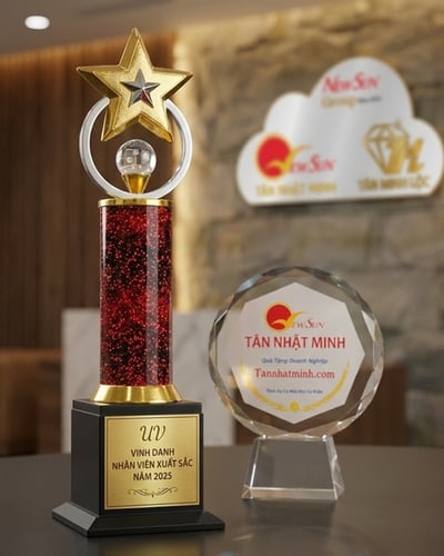 Đặt Mua Cúp Ấn Độ, Cúp Vinh Danh Lưu Niệm Đẹp (587)
