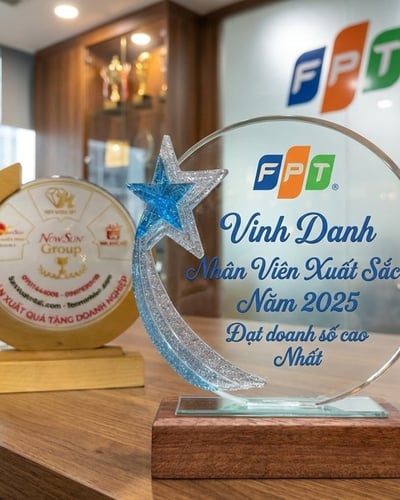 Cúp kỷ niệm chương Pha lê Nhập Khẩu - Hằng sẵn 3