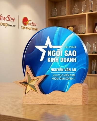 Cúp kỷ niệm chương Pha lê Nhập Khẩu - Hằng sẵn 2