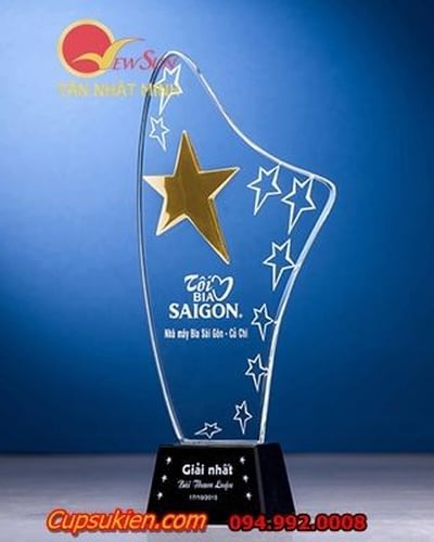 Cúp pha lê sản xuất VN - 11