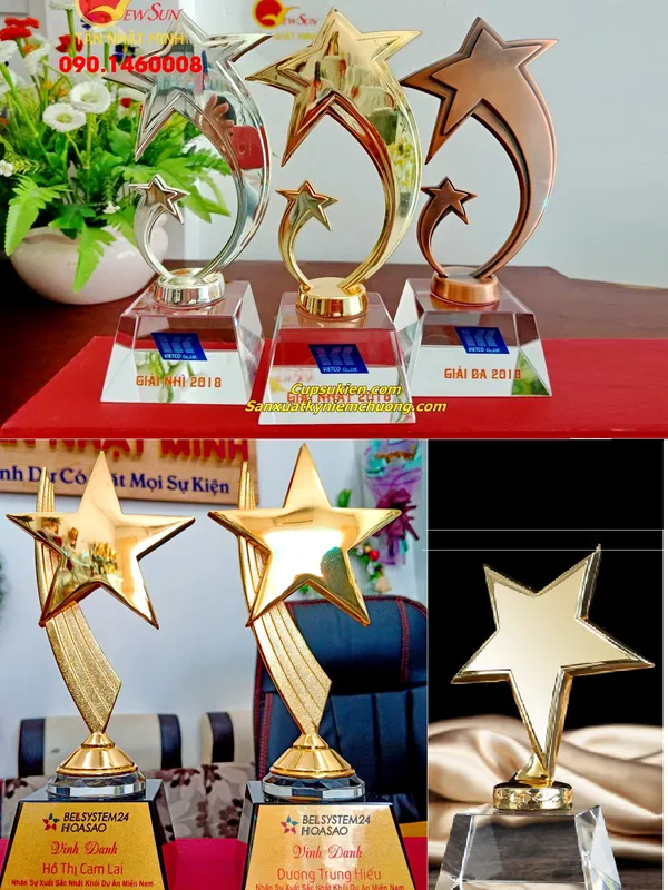 Cúp pha lê sản xuất VN - 8