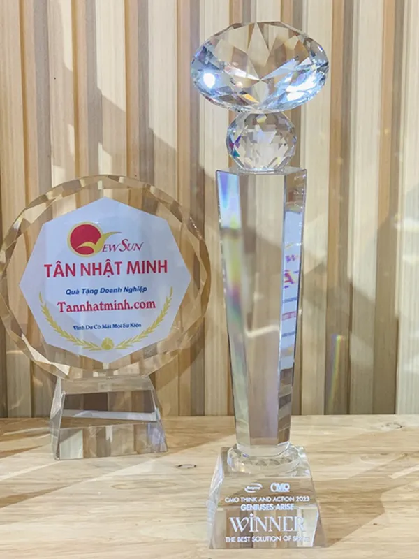 Cúp pha lê nhập -42