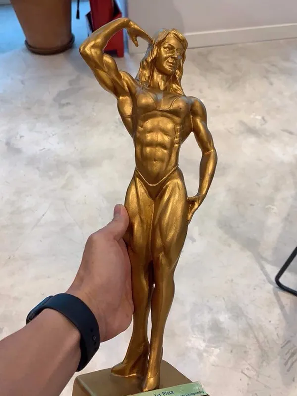 Đúc Tượng thach cao, huy chương đúc (2)