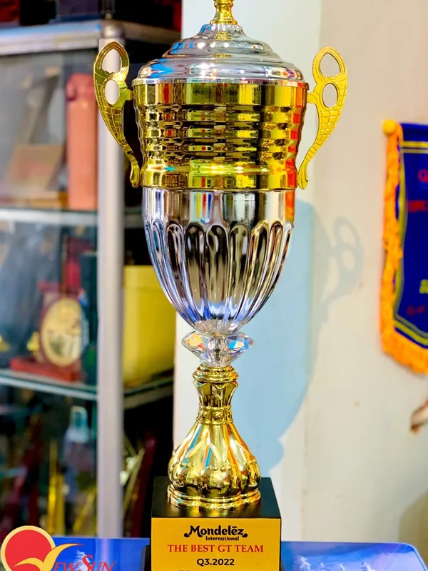 Cúp kim loại mạ vàng - 8