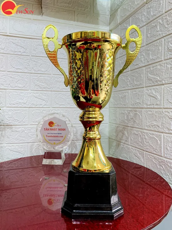 Cúp kim loại mạ vàng - 2