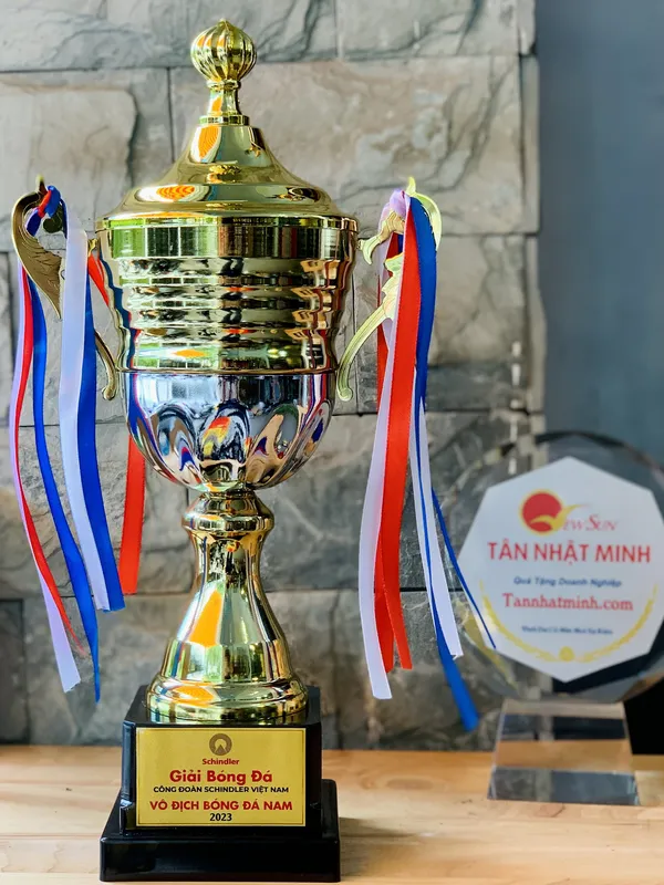 Cúp lưu niệm kim loại  đẹp 54