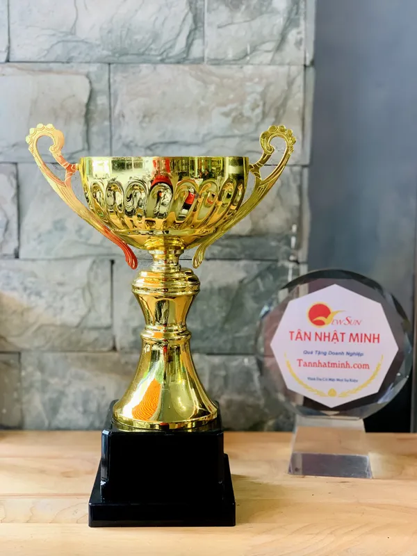 Cúp lưu niệm kim loại 28