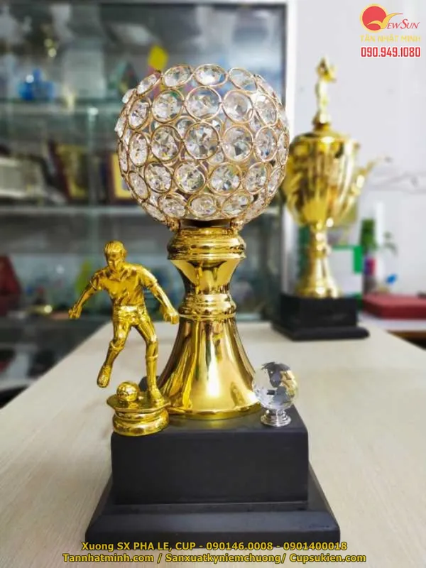 Cúp bóng đá đẹp, cao cấp 65