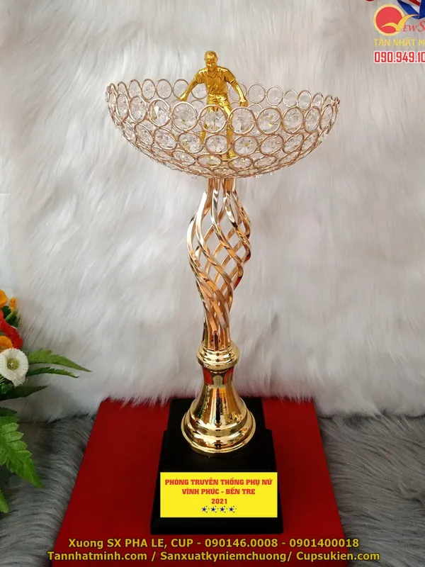 Mua Cúp bóng đá, mua cúp lưu niệm, Nhập trực tiếp Mẫu 2020-11