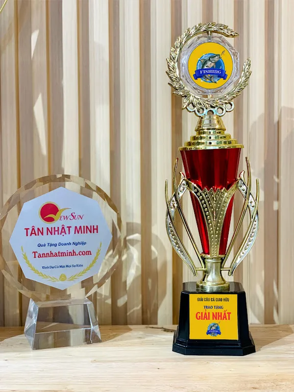 Cúp Câu Cá -  Cty SX Cúp Rẻ Đẹp - Toàn Quốc