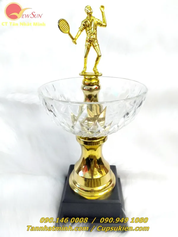 Cúp Tennis thể thao ĐẸP 22