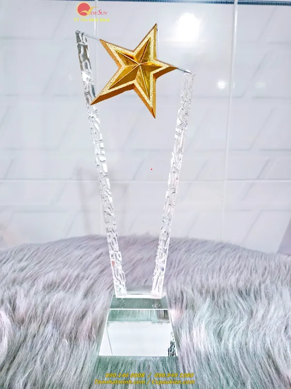 Cúp pha lê nhập -50