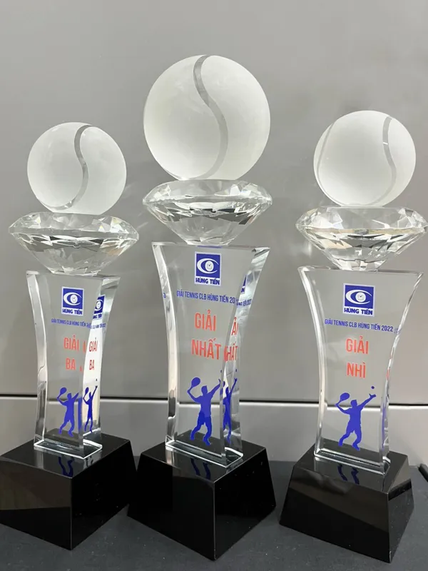 Cúp tennis pha lê -61