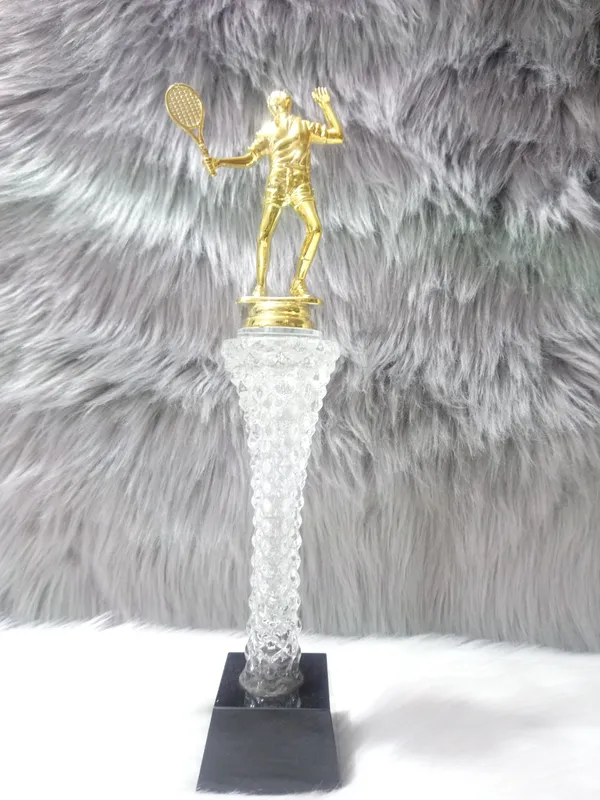 Cúp tennis pha lê nhập CAO CẤP -57