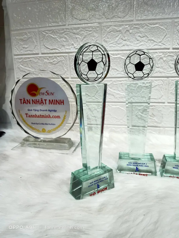 Cúp thủy tinh giá rẻ - 24