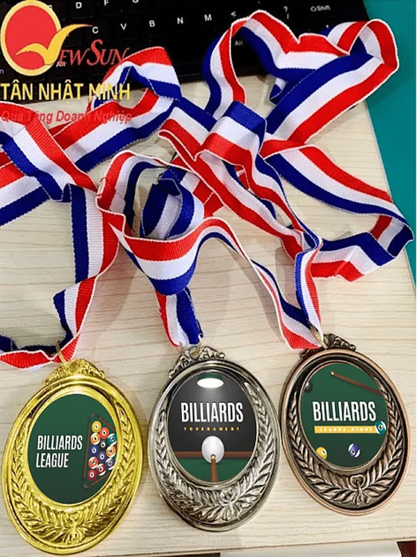 TOP Các Mẫu Huy Chương Bida Giá Rẻ Đẹp