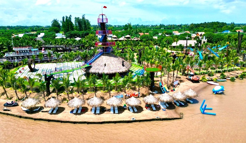 Tour du lịch Chợ Quê Đồng Tháp Cồn Én An Giang 1 Ngày