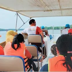 Tour Thiềng Liềng Cần Giờ bằng tàu cano du lịch 1 ngày 