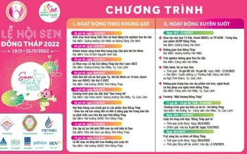 Khám phá Lễ hội Sen Đồng Tháp lần thứ 1 - 2022