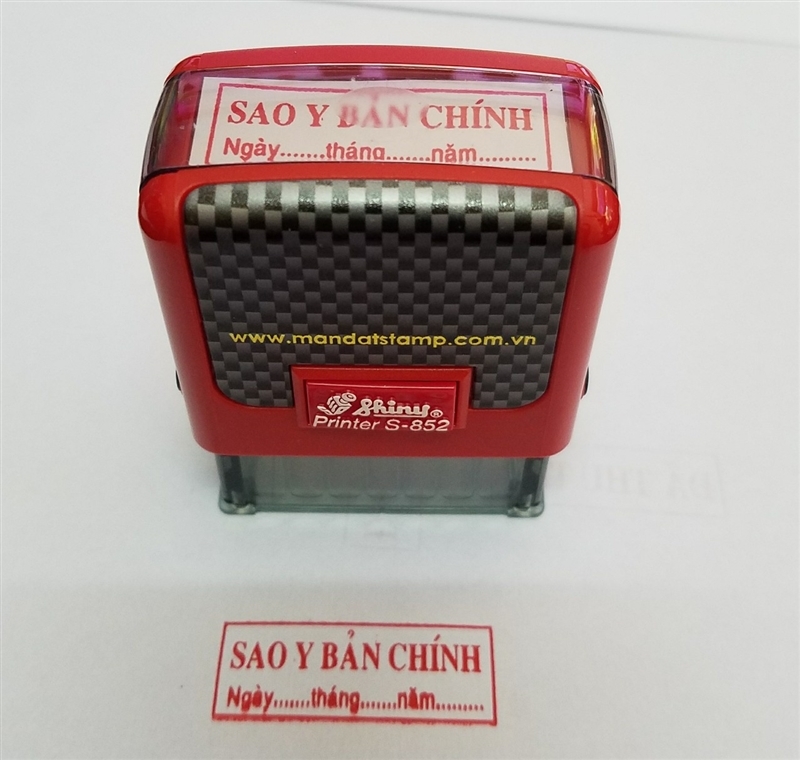 Dấu vuông S852 Dấu vuông S852