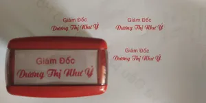 KHẮC DẤU CHỨC DANH QUẬN 5