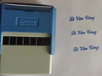 KHẮC DẤU TÊN TDSTAMP