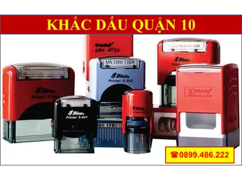 Khắc dấu quận 10