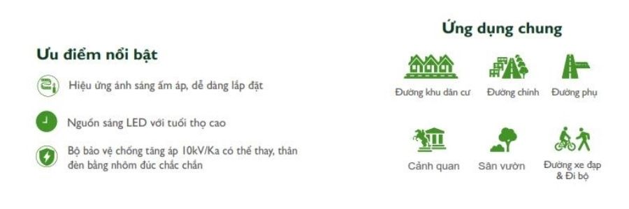 Đèn LED chiếu sáng đường phố cảnh quan sân vườn The Citylight CTG 148P 30W Đèn LED chiếu sáng đường phố cảnh quan sân vườn The Citylight CTG 148P 30W